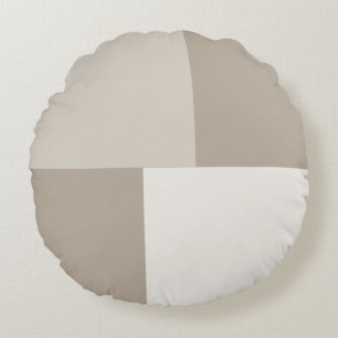 Moderne esthetische abstracte kleurblok kussen