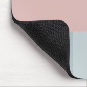 Moderne Esthetische Abstracte Kleurblok Muis Mat Muismat (Hoek)