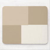 Moderne Esthetische Abstracte Kleurblok Muismat (Voorkant)