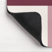 Moderne esthetische abstracte kleurblok muismat (Hoek)