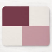 Moderne esthetische abstracte kleurblok muismat (Voorkant)