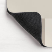 Moderne esthetische abstracte kleurblok muismat (Hoek)