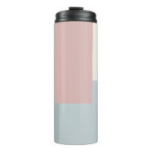 Moderne Esthetische Abstracte Kleurblok Tumbler