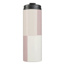 Moderne esthetische abstracte kleurblok tumbler