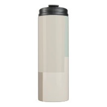 Moderne Esthetische Abstracte Kleurblok Tumbler