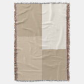 Moderne esthetische abstracte kleurblokdeken deken (Voorkant Verticaal)