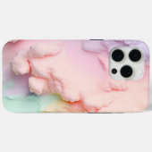 Moderne esthetische Abstracte regenboog Case-Mate iPhone Case (Achterkant (horizontaal))