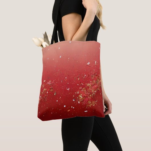 Moderne esthetische design tote bag (Dichtbij)