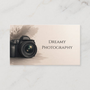 Moderne Esthetische Fotografie Bedrijf Visitekaartje