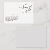 Moderne esthetische klassieke goudwending informatiekaartje (Voorkant / Achterkant)