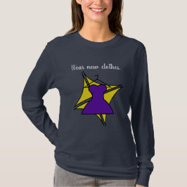 Moderne esthetische patroon / kunstwerk voor kledi t-shirt