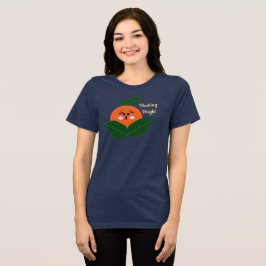 Moderne esthetische patroon / kunstwerk voor kledi Tri-Blend shirt