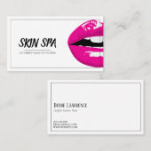Moderne esthetische verpleegkunde, arts, cosmetisc visitekaartje (Voorkant / Achterkant)