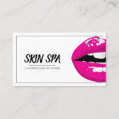 Moderne esthetische verpleegkunde, arts, cosmetisc visitekaartje (Voorkant)