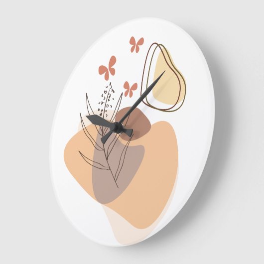 Moderne esthetische vormen grote klok (Hoek)