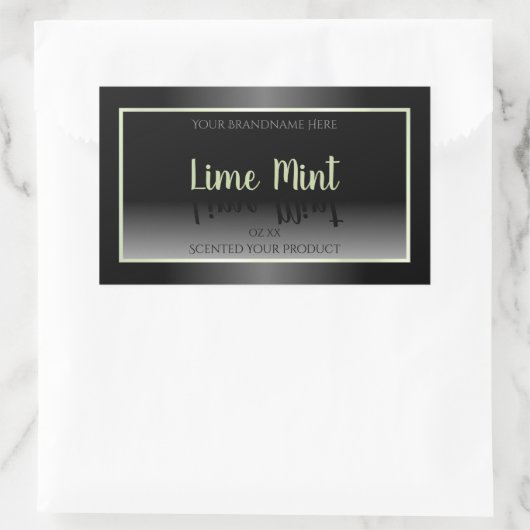 Moderne etiketten met zwarte en witte professionel (Tas)