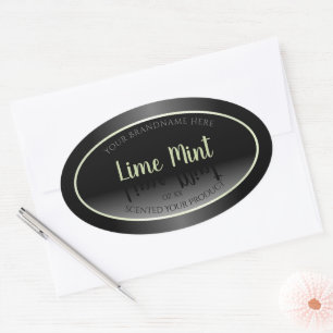 Moderne etiketten met zwarte en witte professionel