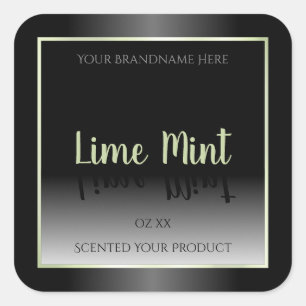 Moderne etiketten met zwarte en witte professionel