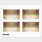 Moderne etiketten voor productverpakking Ocean Bro (Vel)