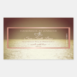 Moderne etiketten voor productverpakking Ocean Bro