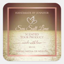 Moderne etiketten voor productverpakking Ocean Bro