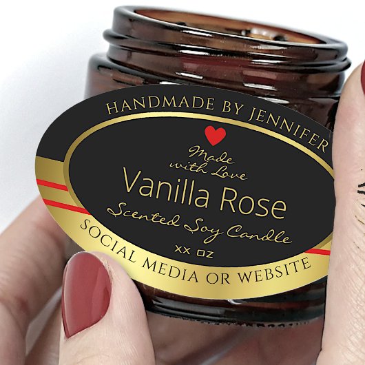 Moderne etiketten voor productverpakking (zwart en