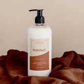 Moderne etikettering van Logo Voedselcontainer Etiket