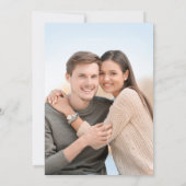 Moderne Eucalyptus Ampersand Eenvoudige foto bruil Kaart (Achterkant)