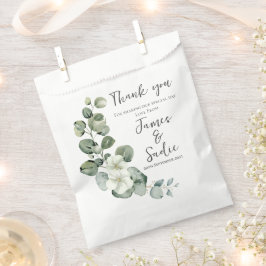 moderne eucalyptus bedankzakje