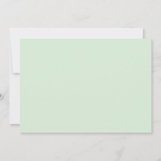 Moderne Eucalyptus Bladeren Script Virtueel Huweli Kaart (Achterkant)