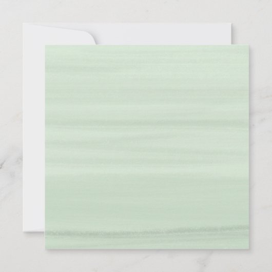 Moderne Eucalyptus Bloem Bruiloft SAVE THE DATE Kaart (Achterkant)