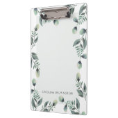 Moderne Eucalyptus bloemennaam Klembord (Links)