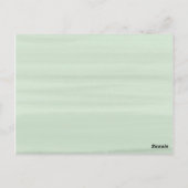 Moderne Eucalyptus Bridal Shower Invitation Kaart (Achterkant)