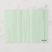 Moderne Eucalyptus Bridal Shower Invitation Kaart (Achterkant)