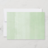 Moderne Eucalyptus eerste communie dank u kaart (Achterkant)