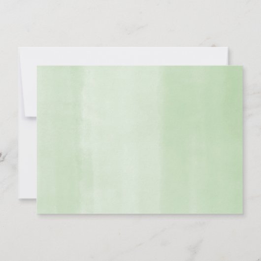 Moderne Eucalyptus eerste communie dank u kaart (Achterkant)