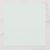 Moderne Eucalyptus Lavender Geometric Lijst Weddin Kaart (Achterkant)