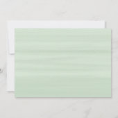 Moderne Eucalyptus Lavender Geometric Lijst Weddin Kaart (Achterkant)