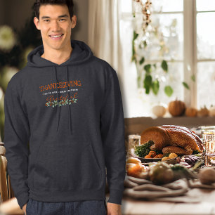 Moderne Eucalyptus met een goede Thanksgiving Hoodie