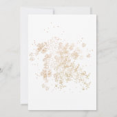 Moderne Eucalyptus Trouwfoto Save The Date (Achterkant)