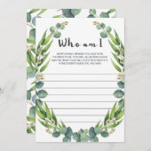 Moderne Eucalyptusijsbreker voor Vrijgezellenfeest (Voorkant / Achterkant)