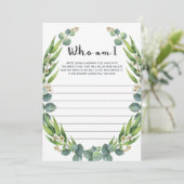 Moderne Eucalyptusijsbreker voor Vrijgezellenfeest (Staand voorkant)