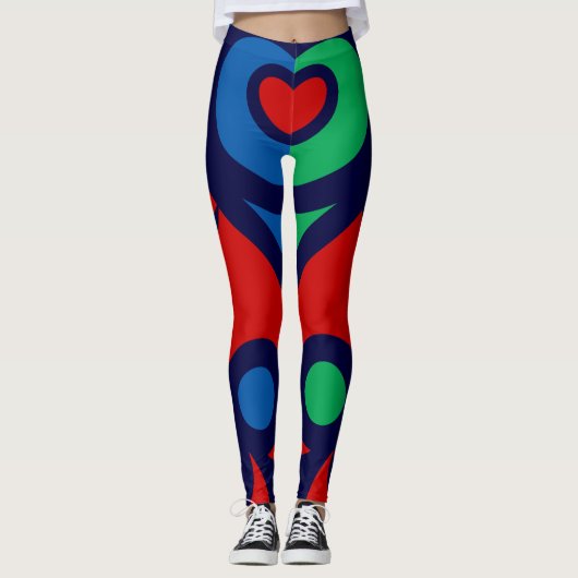 Moderne Europese Stijl Leggings (Voorkant)