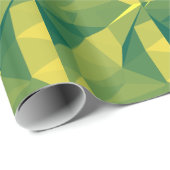 Moderne Evergreen Tree Landscape Wrapping Paper Cadeaupapier (Rol Hoek)