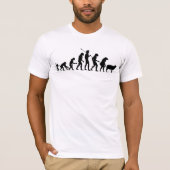 Moderne evolutie-Shirt T-shirt (Voorkant)