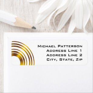 Moderne Executive Circles Business Professional Etiket