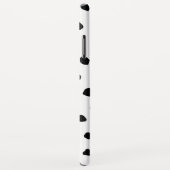 Moderne exotische roze Waterverf Flamingo & Stippe Case-Mate iPhone Case (Achterkant/rechts)