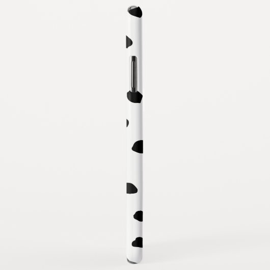 Moderne exotische roze Waterverf Flamingo & Stippe Case-Mate iPhone Case (Achterkant/rechts)