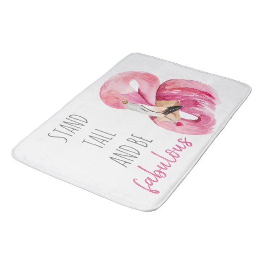 Moderne, exotische standaard en verbluffend flamin badmat (Gekanteld)