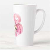 Moderne, exotische standaard en verbluffend flamin latte mok (Rechts)